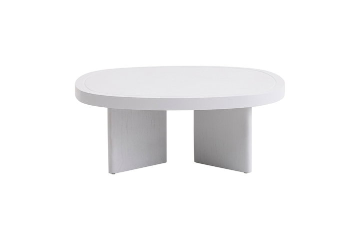 Hanah Home Mesa de Centro Gris de MDF Hanah Home Mesa de Centro Gris de MDF